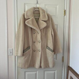 Vintage faux fur coat